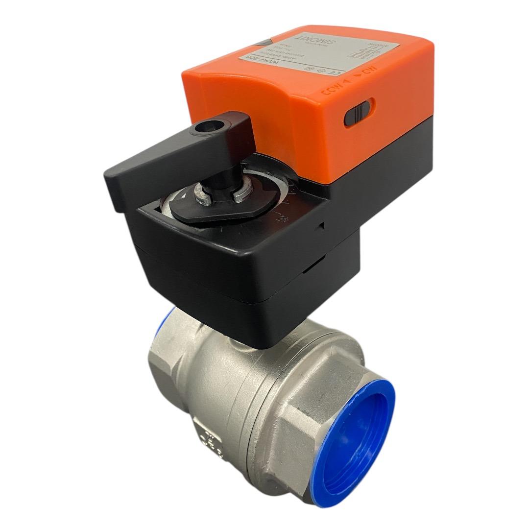 Válvula Esfera Reta Inox Dn50 ON OFF (WVA4-206)