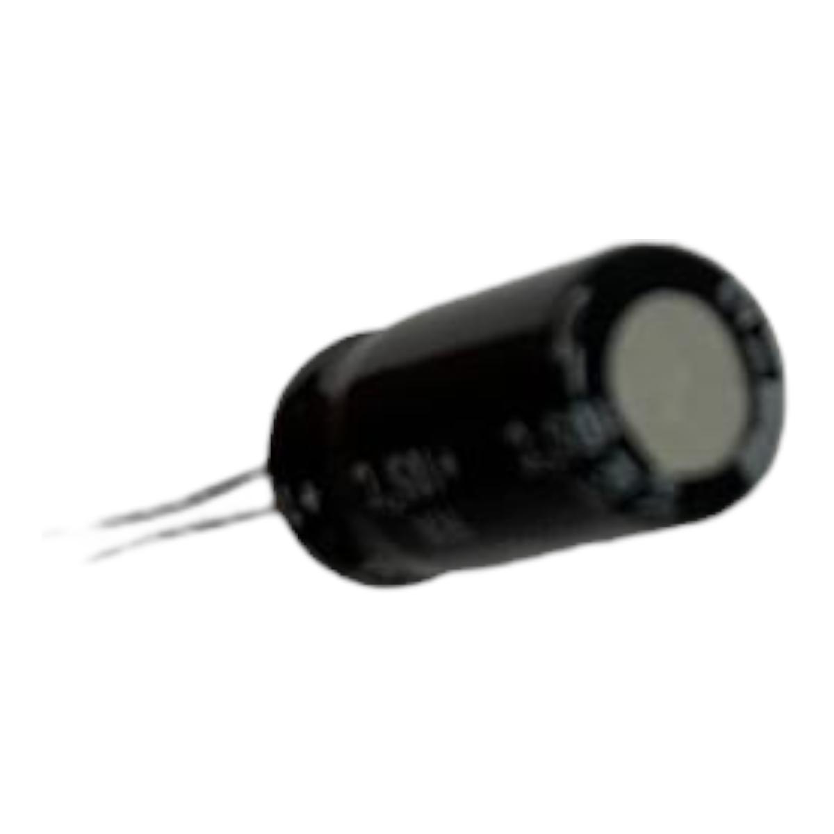 Capacitor Eletrolítico 25v 100uf 12x5mm - Imagem 2