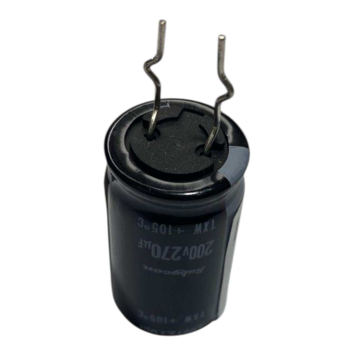 Capacitor Eletrolítico 270uf 200v 20x30mm - Imagem 2