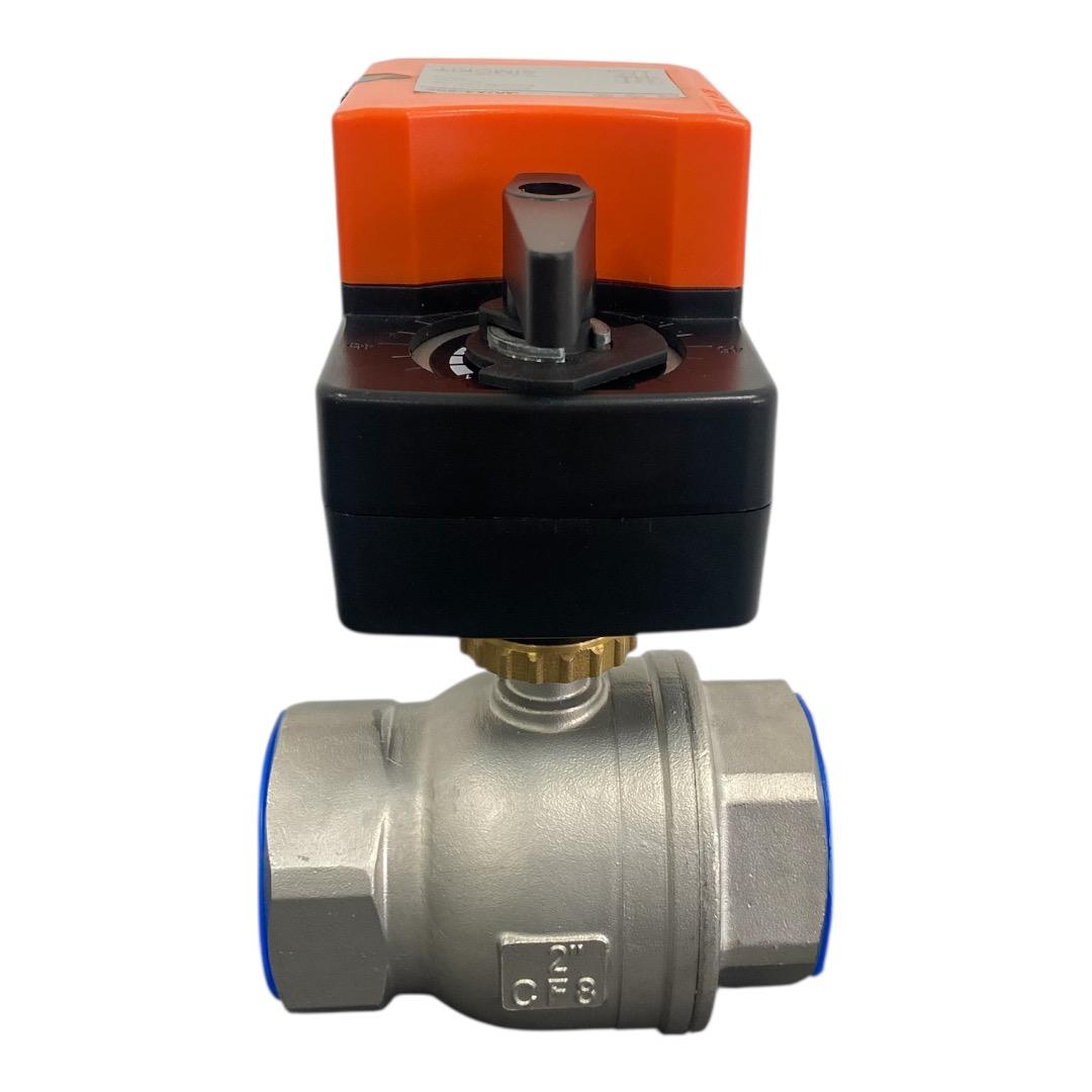 Válvula Esfera Reta Inox Dn50 ON OFF (WVA4-206) - Imagem 2