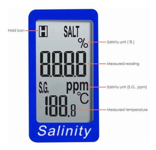 Medidor De Salinidade 0 A 10% Com Atc - Imagem 5