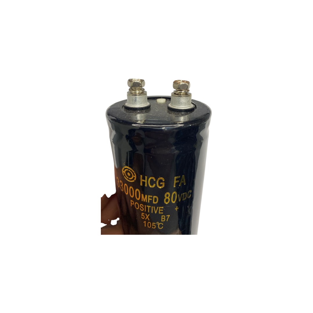 Capacitor Eletrolítico 33000uf 80v 51x85mm - Imagem 3