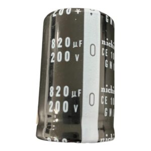 Capacitor Eletrolítico 820uf 200v 25x40mm - 2 peças