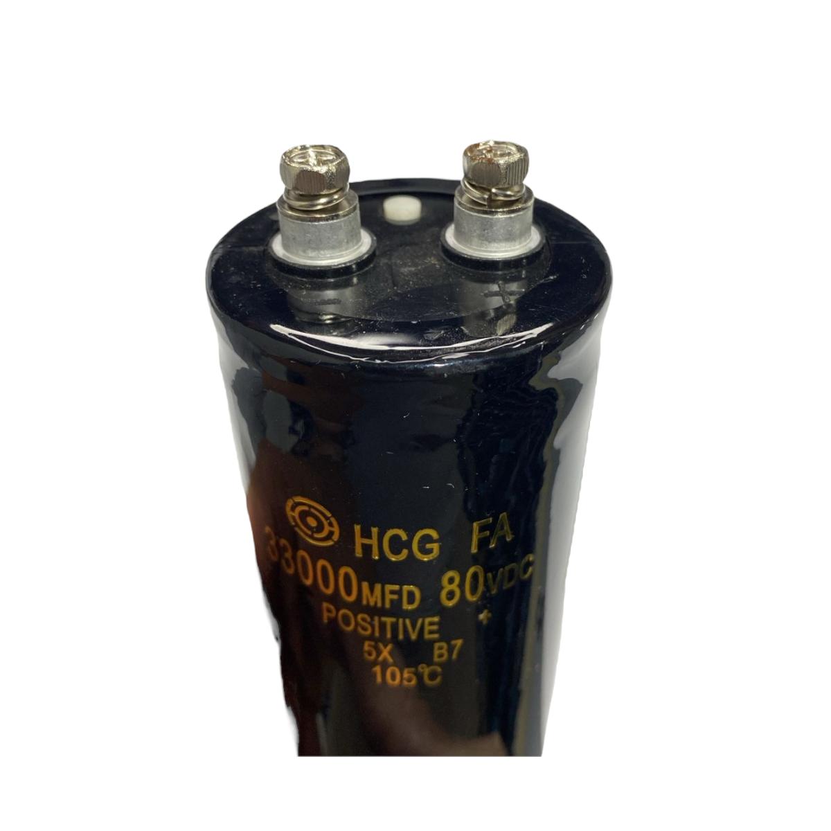 Capacitor Eletrolítico 33000uf 80v 50x105mm - Imagem 3