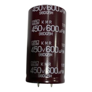 Capacitor Eletrolítico 600uf 450v 30x55mm