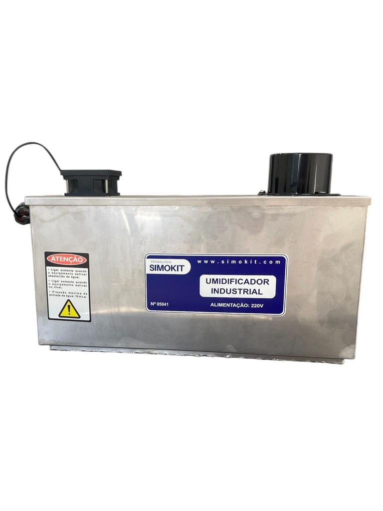 Umidificador Industrial 3kg/hora Pequeno c/ Wi-fi em Inox