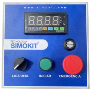 Painel Automação Enchedora + Plataforma + 200kg + Válvula