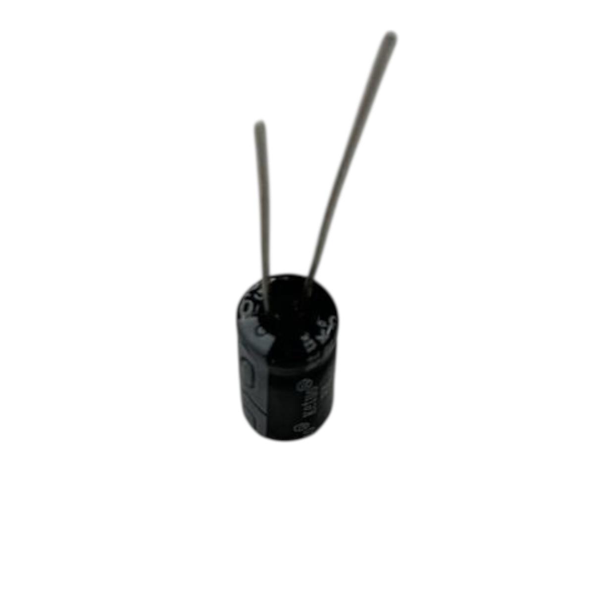Capacitor Eletrolítico 25v 100uf 12x5mm - Imagem 3