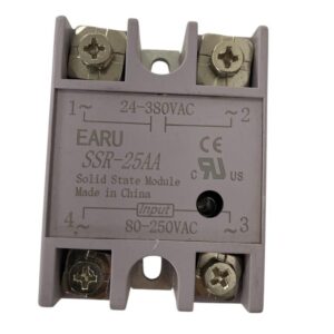 Rele Estado Sólido Contactor Ssr 25a 24~380vac / 3~32vdc