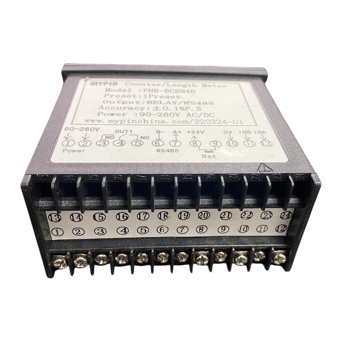 Contador de comprimento Rele Rs485 1 preset - Imagem 2