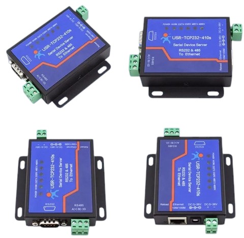 Conversor Serial Rs232 Rs485 Para Ethernet Tcp/ip Usr410s - Imagem 2