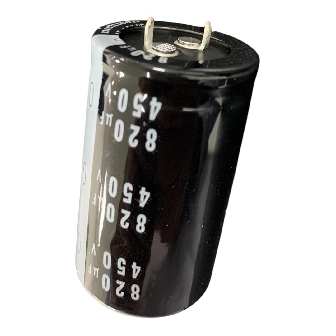 Capacitor Eletrolítico 820uf 450v 30x50mm - 2 peças - Imagem 3