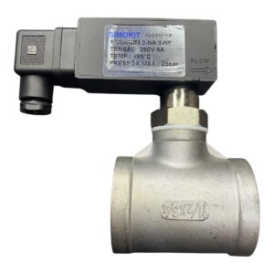 Chave De Fluxo Aço Inox DN40