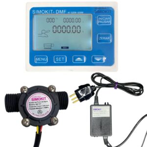Kit Medidor Fluxo Dosador De Água Automático 1/2"