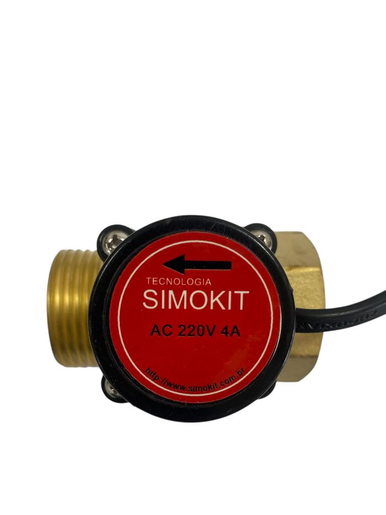 Chave De Fluxo Fluxostato Macho E Fêmea DN25 Pot 1/2cv