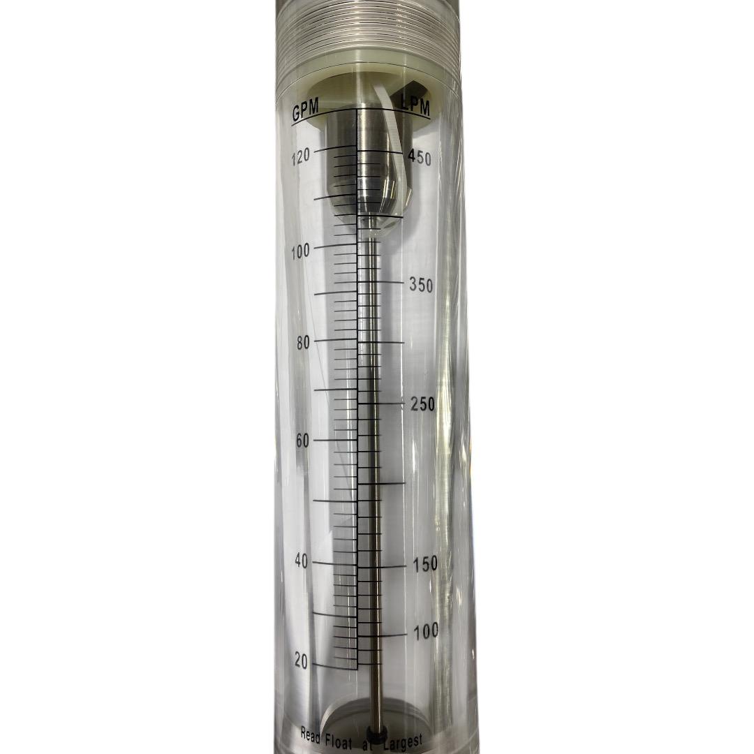 ROTAMETRO AGUA 150-550 LPM LZM DN50 - Imagem 2