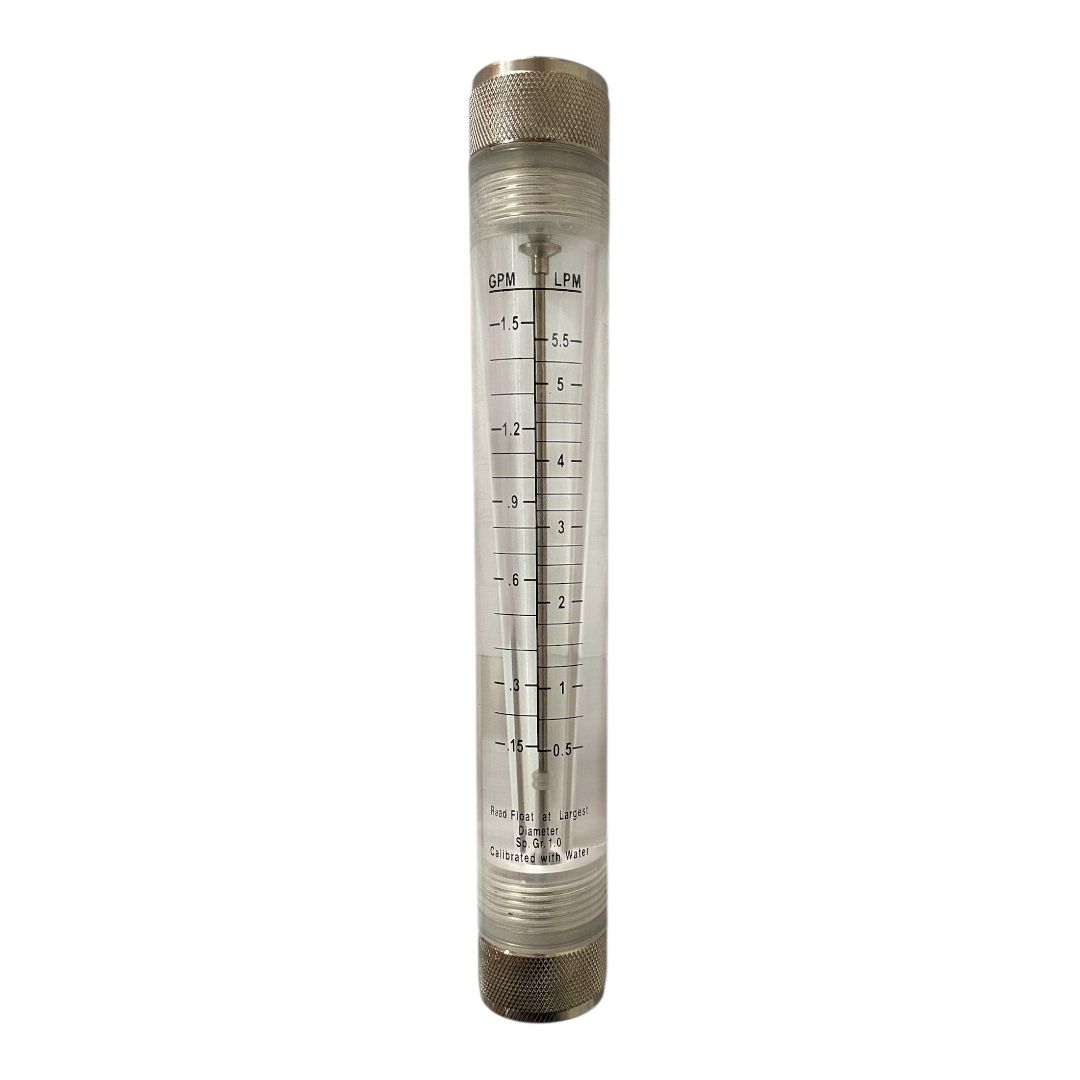ROTAMETRO AGUA 05-5,5 LPM LZM DN15