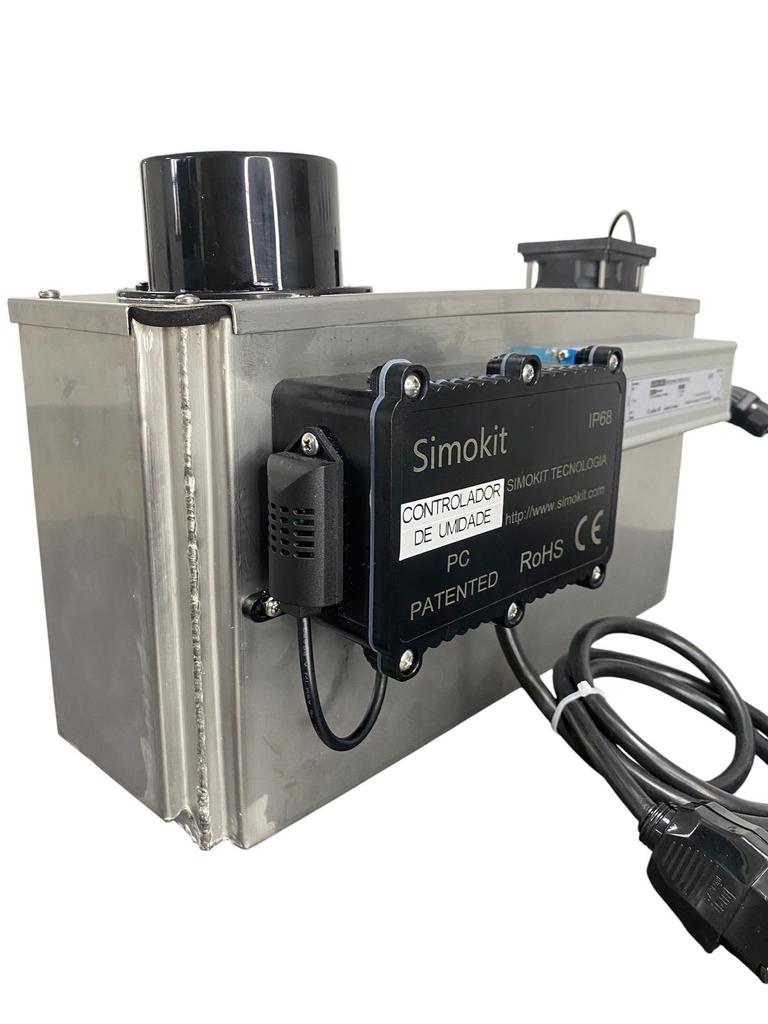Umidificador Industrial 1,5kg/hora c/ controle Wi-Fi em Inox - Imagem 3