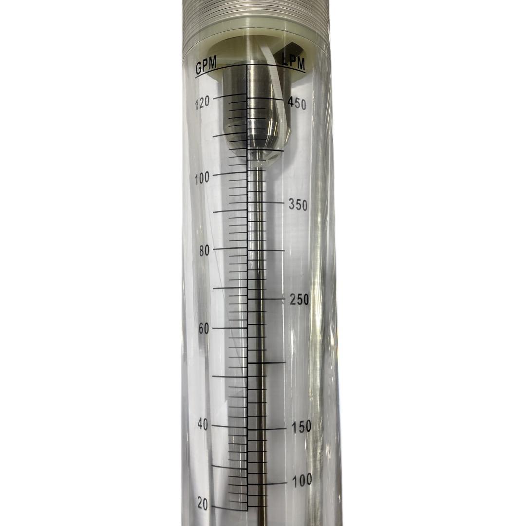 ROTAMETRO AGUA 100-450 LPM LZM DN50 - Imagem 2