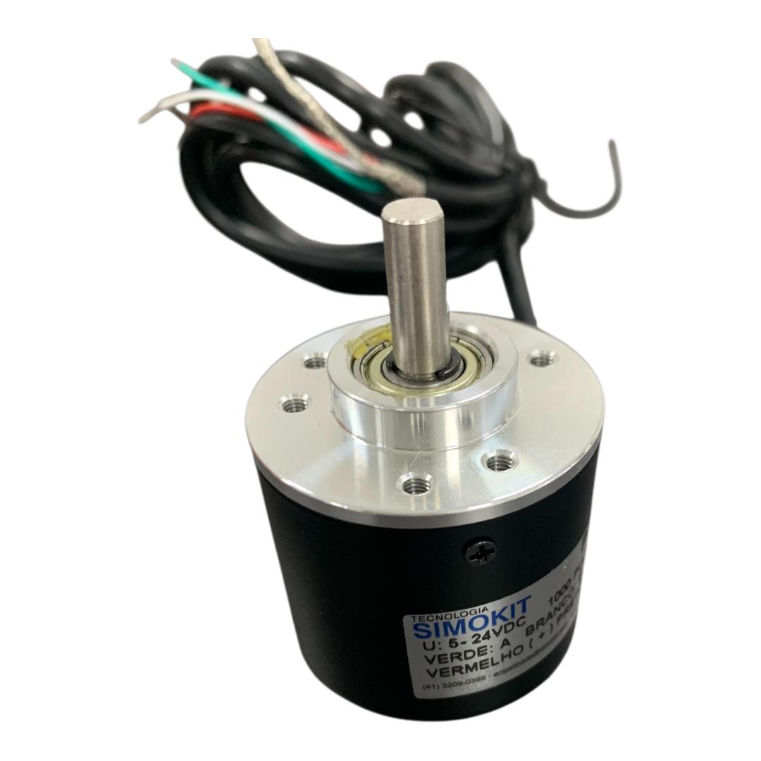 Encoder 1000 Pulsos PNP Eixo 6mm 5-24v – SIMOKIT – SIMOKIT