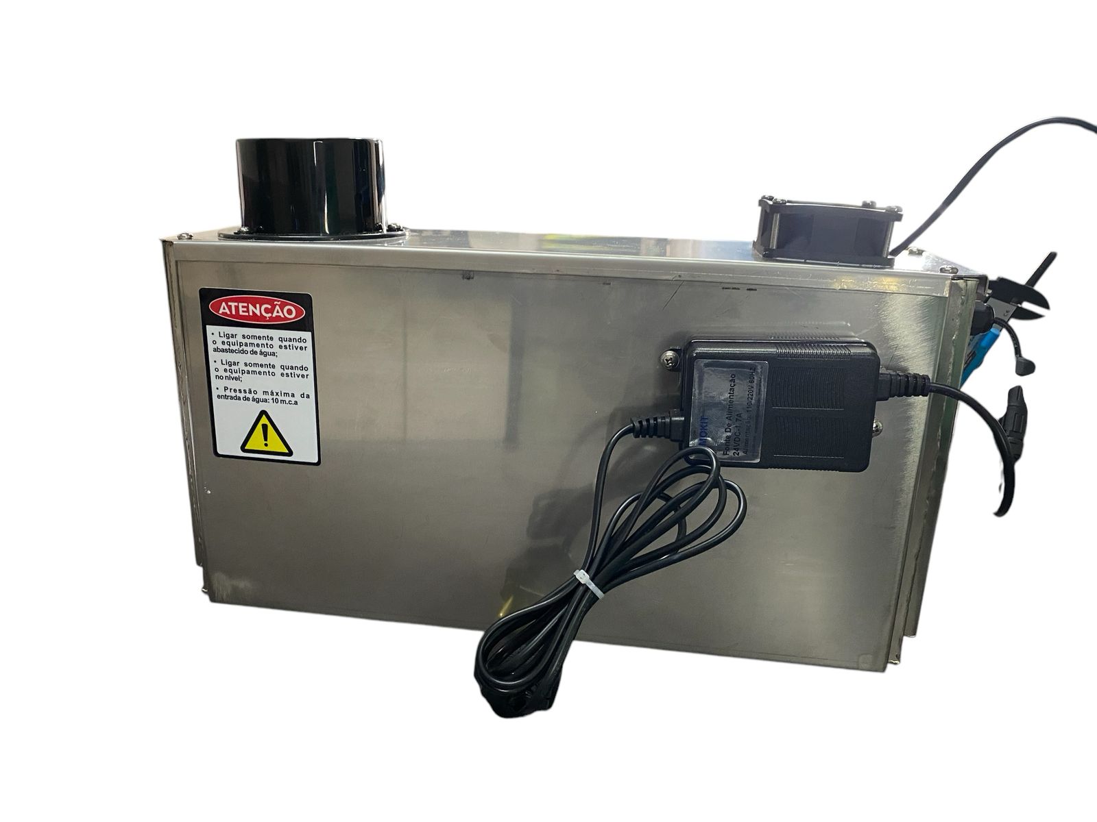 Umidificador Industrial 0,5kg/hora c/ Controlador de Umidade em Inox