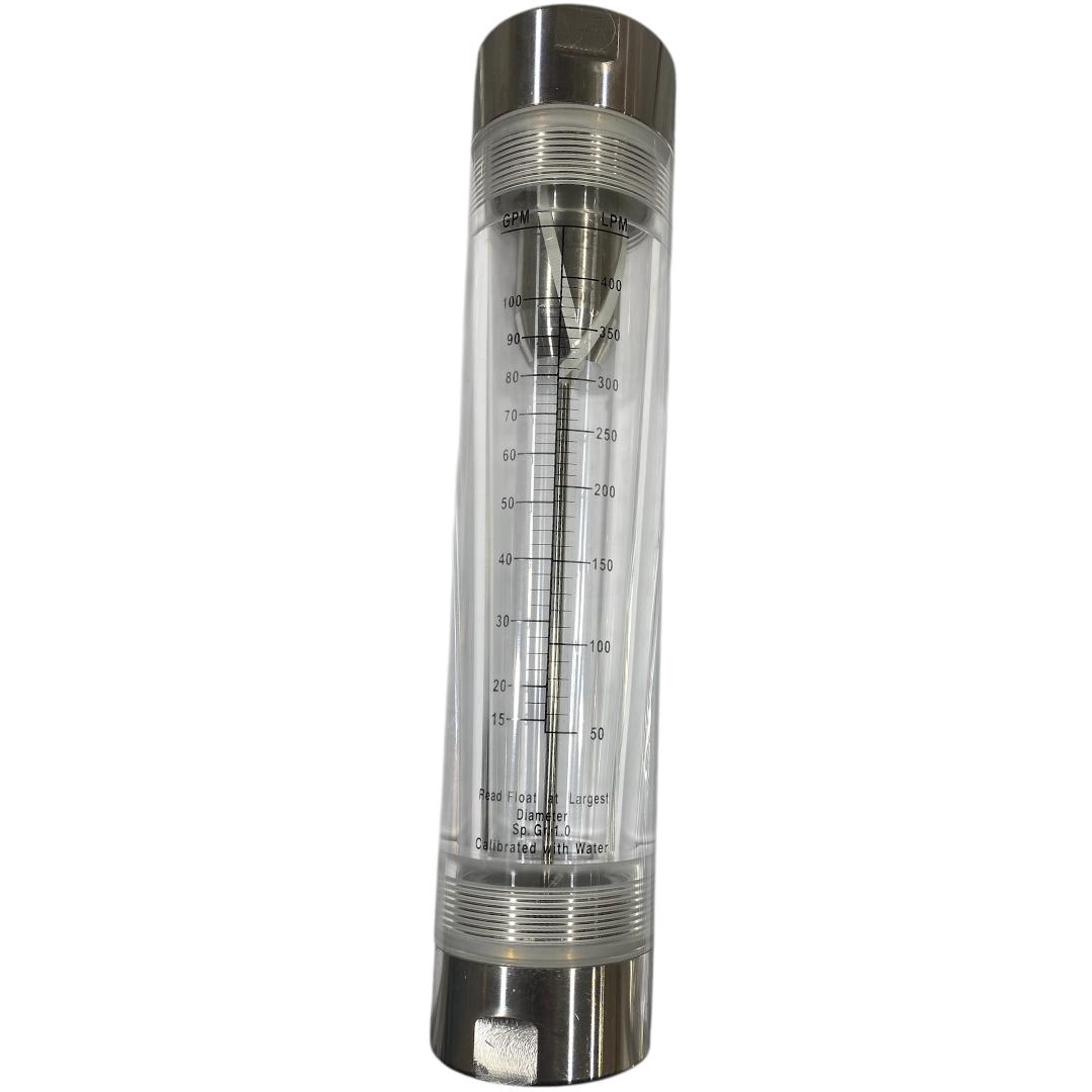 ROTAMETRO AGUA 50-400 LPM LZM DN40