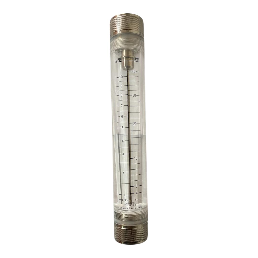 ROTAMETRO AGUA 4-40 LPM LZM DN25