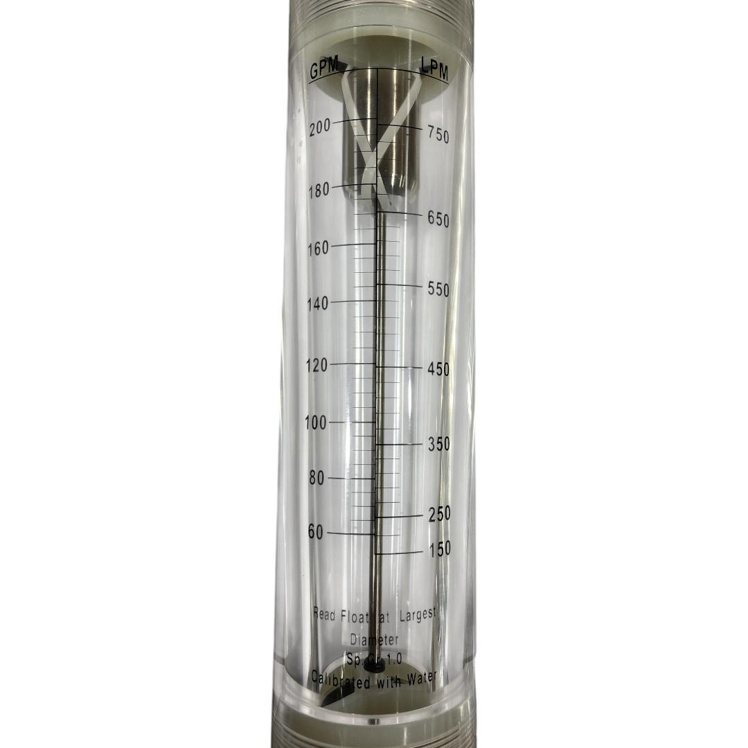 ROTAMETRO AGUA 150-750 LPM LZM DN50 - Imagem 2