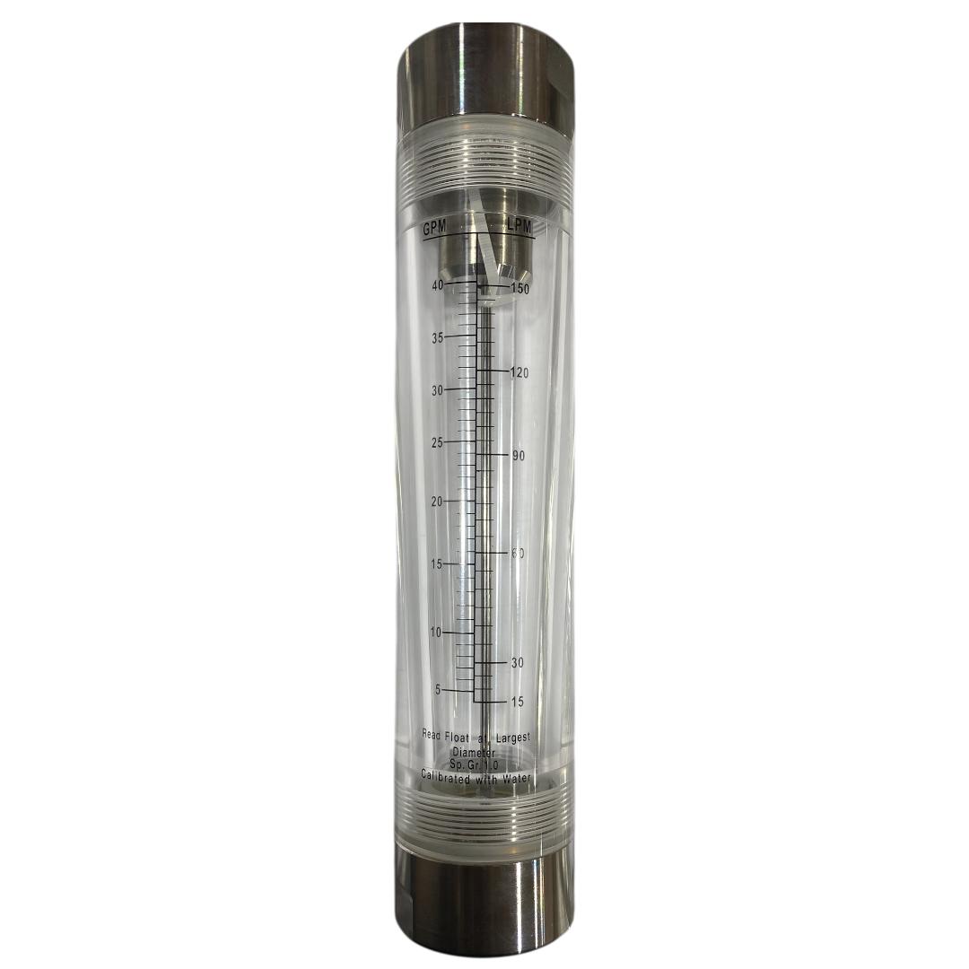 ROTAMETRO AGUA 15-150 LPM LZM DN40