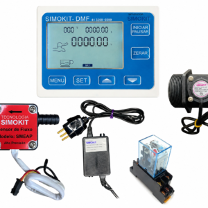 Kit Medidor Fluxo Dosador Água Automático 2 Polegadas+ Relé