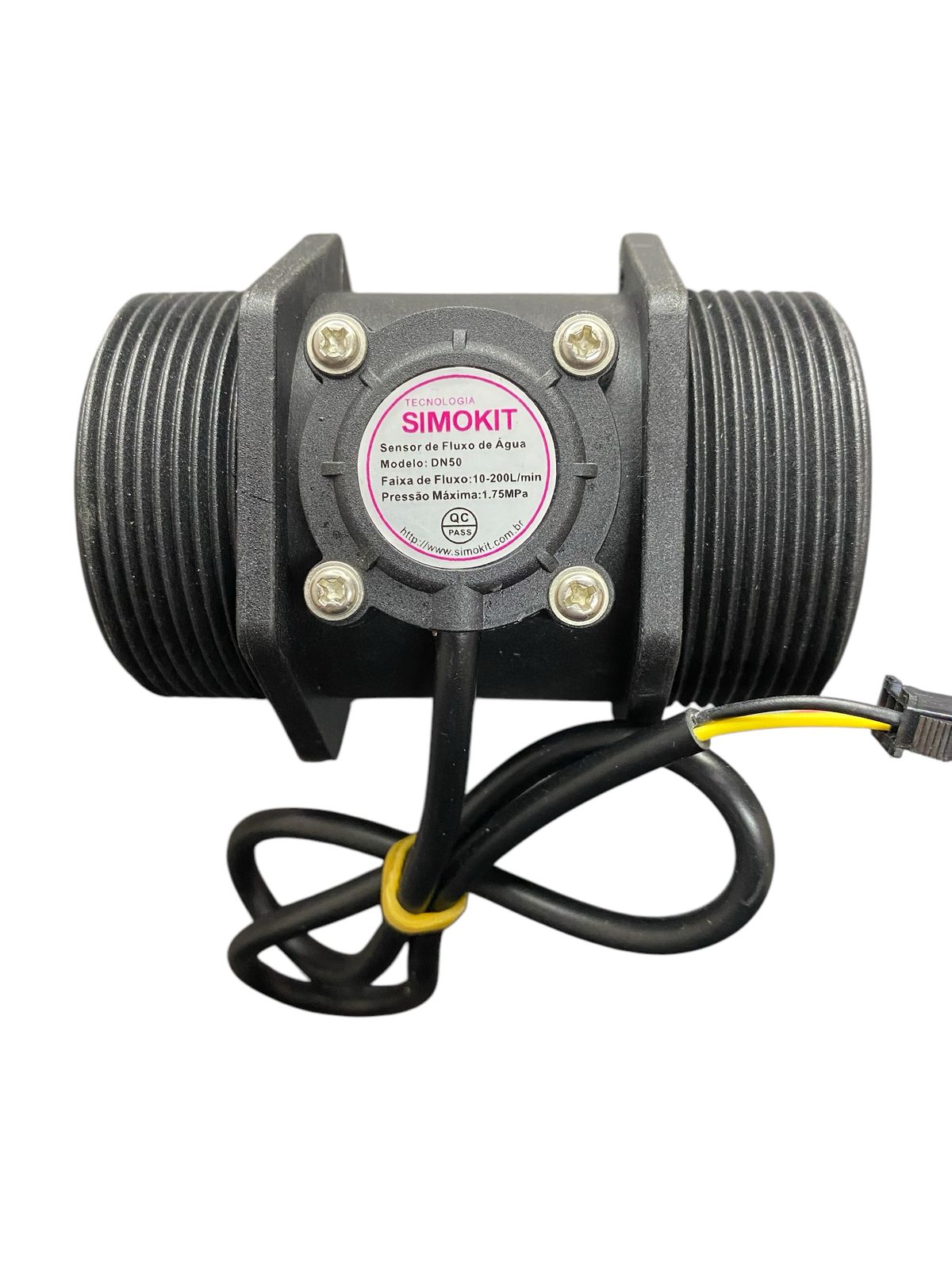 Kit Medidor Fluxo Dosador Água Automático 2 Polegadas+ Relé - Imagem 3