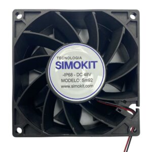 Ventilador Cooler 48VDC XLH92x38