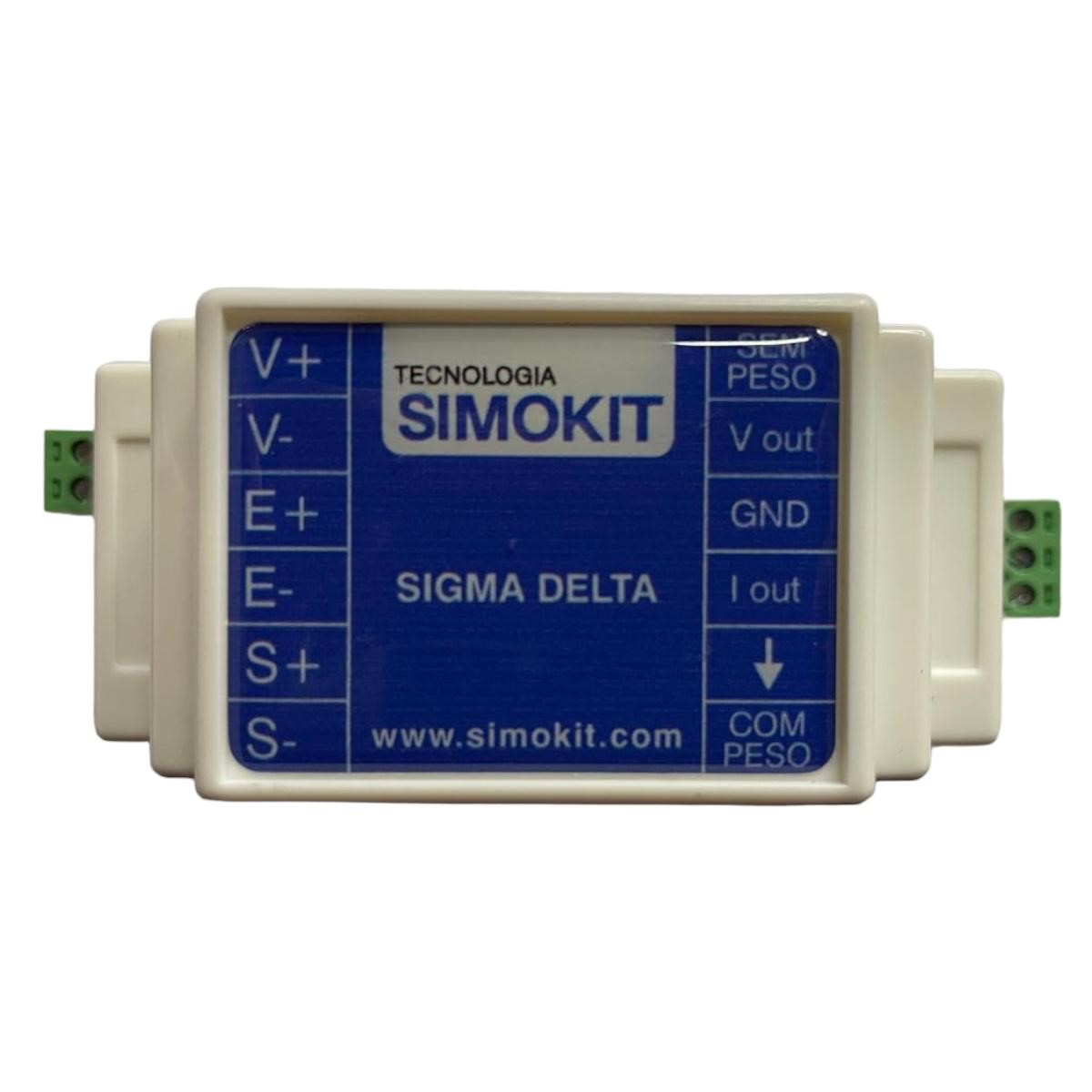 Célula De Carga Tipo S 20kg + Conversor Sigma Delta Simokit - Imagem 2