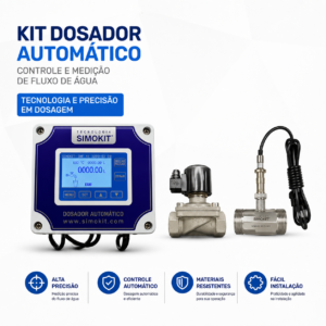 Dosador ALTA PRECISÃO Automático 1.1/2" DMF VINOX