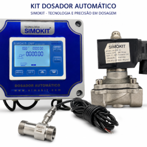 Dosador ALTA PRECISÃO Automático 3/4" DMF VINOX
