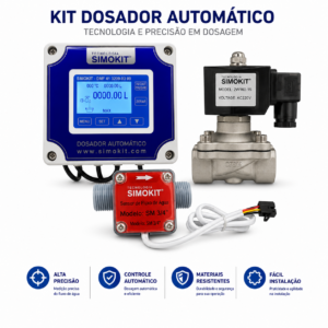 Dosador ADITIVO Automático Digital 3/4" DMF VINOX