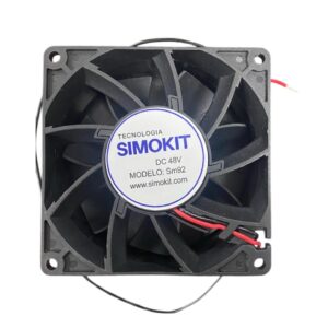 Ventilador Cooler 48VDC  92x38 mm Baixa Rotação