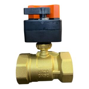 Válvula Esfera Reta Latão DN50 24V - WVA4-206