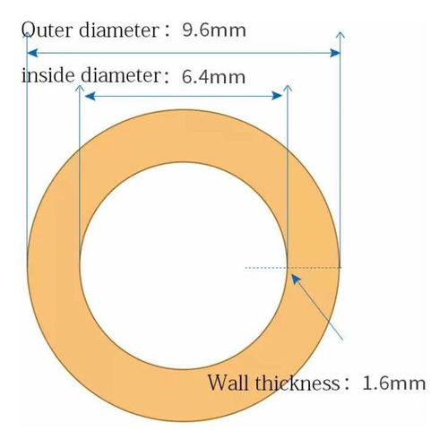 Tubo Duto Bomba Peristáltico Alta Resistência 9,6/6,4mm - 10cm - Imagem 2