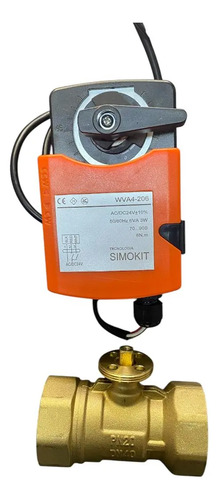 Válvula Esfera Reta Latão DN40 24V - WVA4-206 - Imagem 2