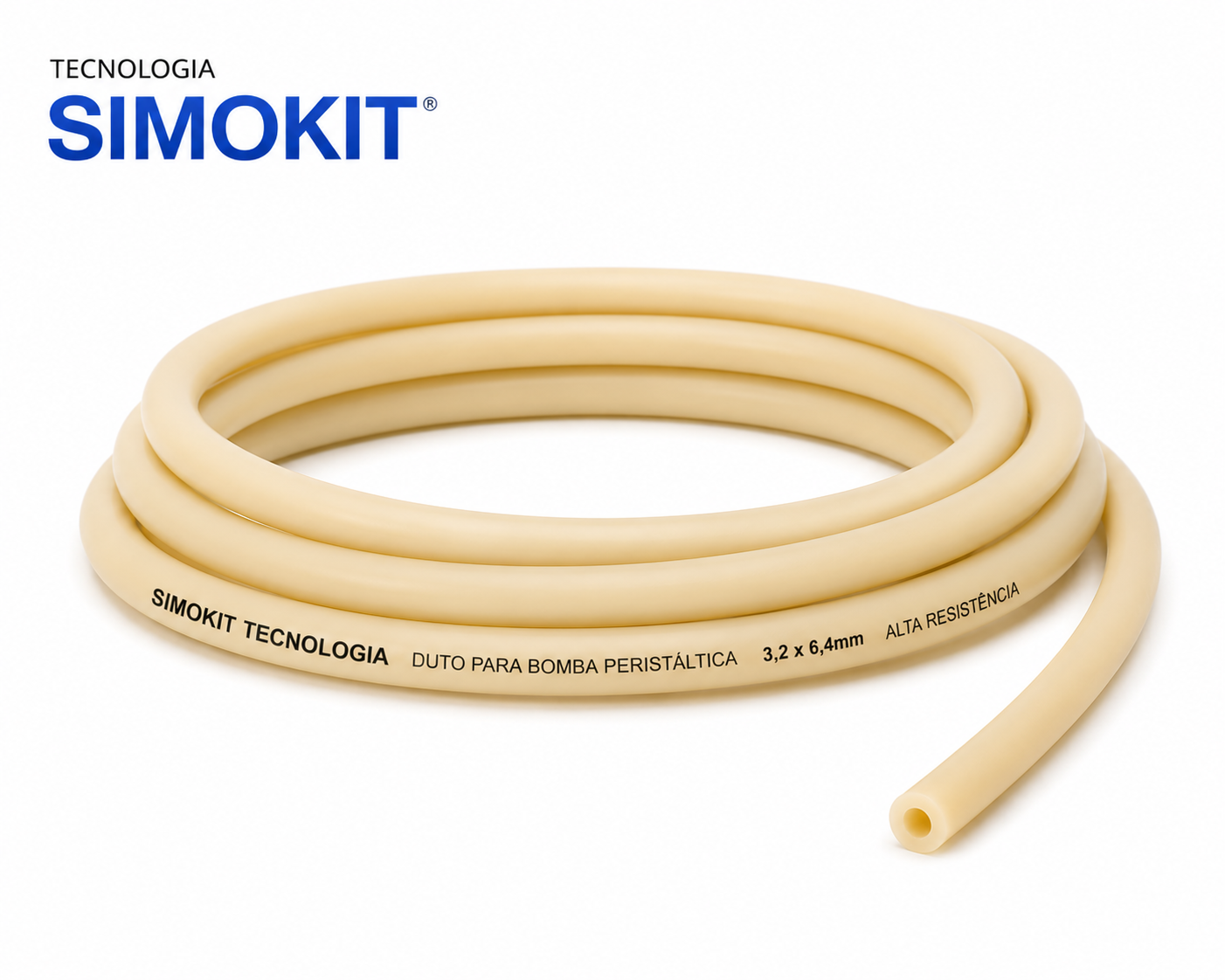 Tubo Duto Bomba Peristáltico Alta Resistência 3,2/6,4mm - 1cm