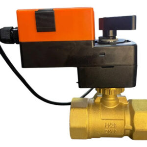 Válvula Esfera Reta Latão Dn40 ON/OFF 220V - WVA4- 106