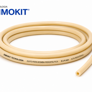 Tubo Duto Bomba Peristáltico Alta Resistência 6/ 4mm  - 32cm