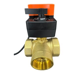 Válvula Esfera 3 Vias Latão DN50 24V - WVA4- 206