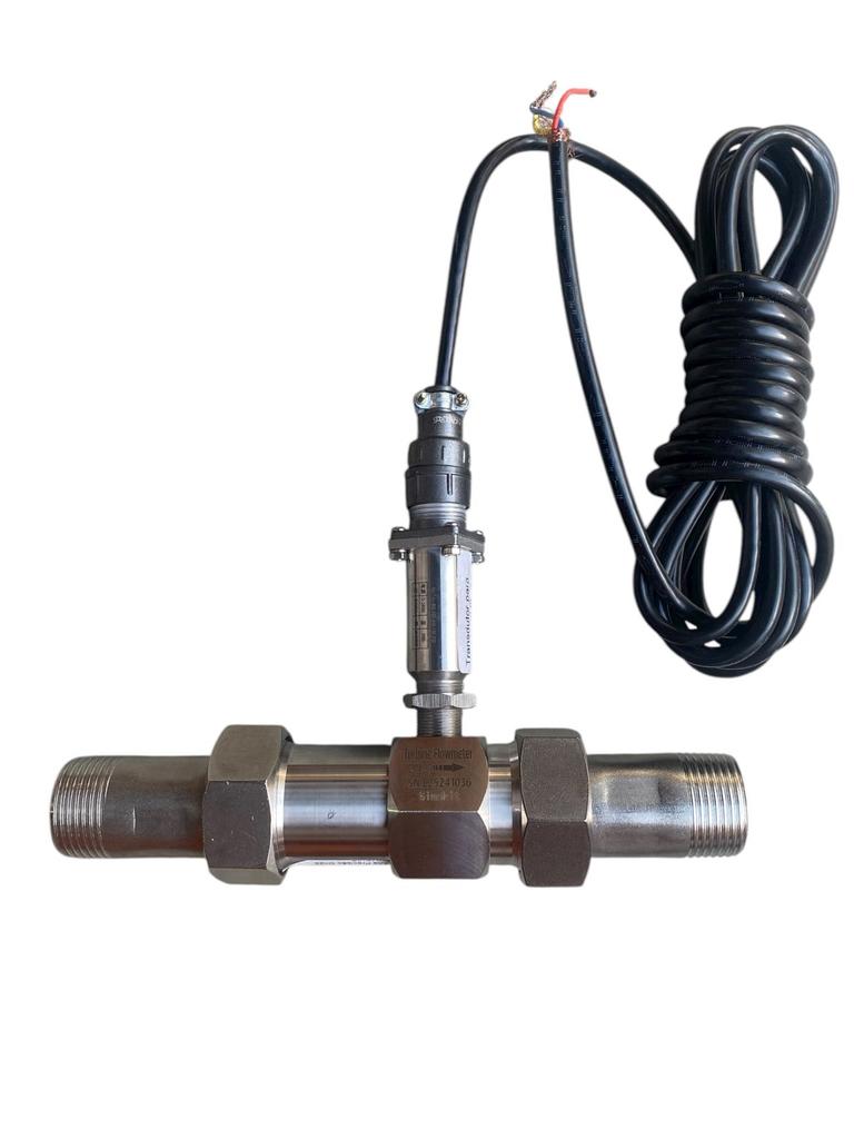 Sensor De fluxo inox Alta Precisão Dn25 SIMOKIT - Com Luva de União