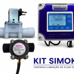 Dosador Água Automático Digital 1/2" DMF  VPE 12V
