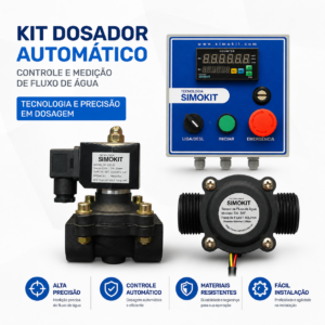Dosador Água Automático Digital 3/4" VPE