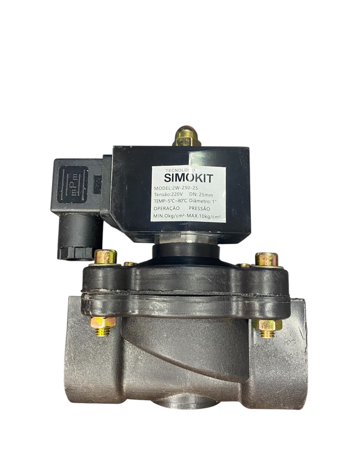 Válvula Solenoide NF Plast Eng DN25 220V