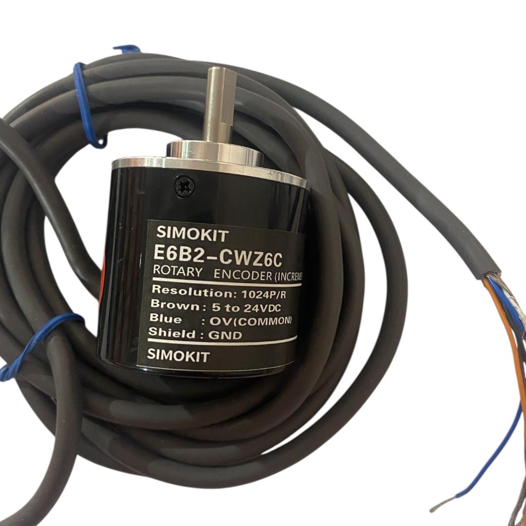 Encoder Incremental 1024 P/r Omron 5/24 Volts NPN E6B2-CWZ6C