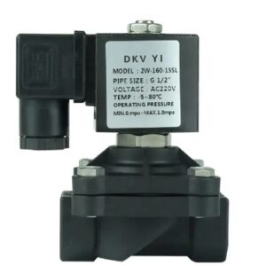 Válvula Solenoide NF Plast Eng DN20 24Vdc